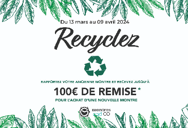 Opération recyclage chez Montres & Co ! ⌚