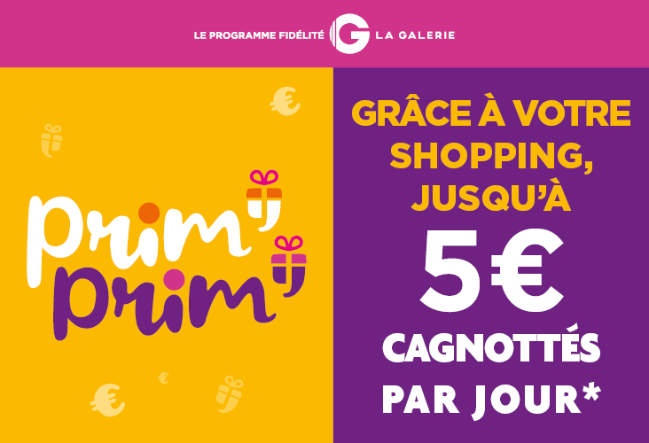 Prim’prim’ votre programme de fidélité !