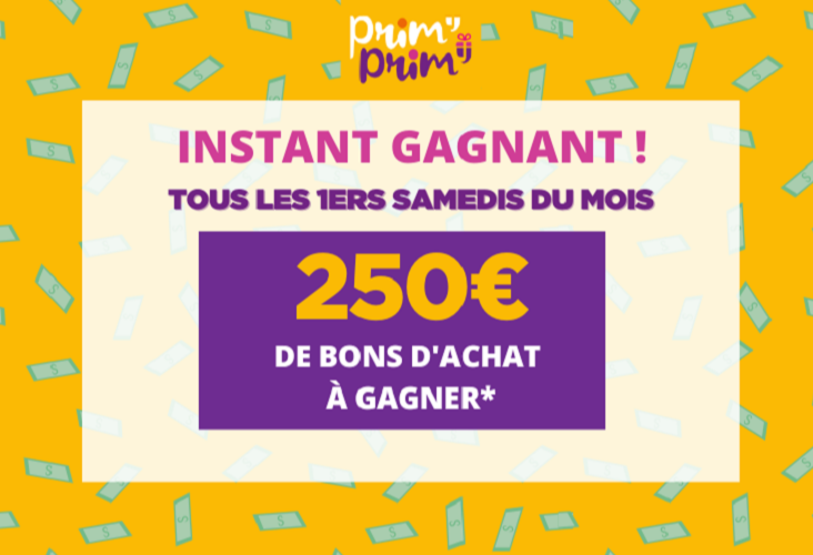 Instant gagnant ! 🎉