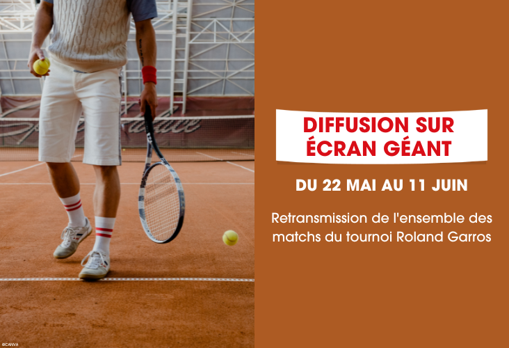 Retransmission Roland Garros !
