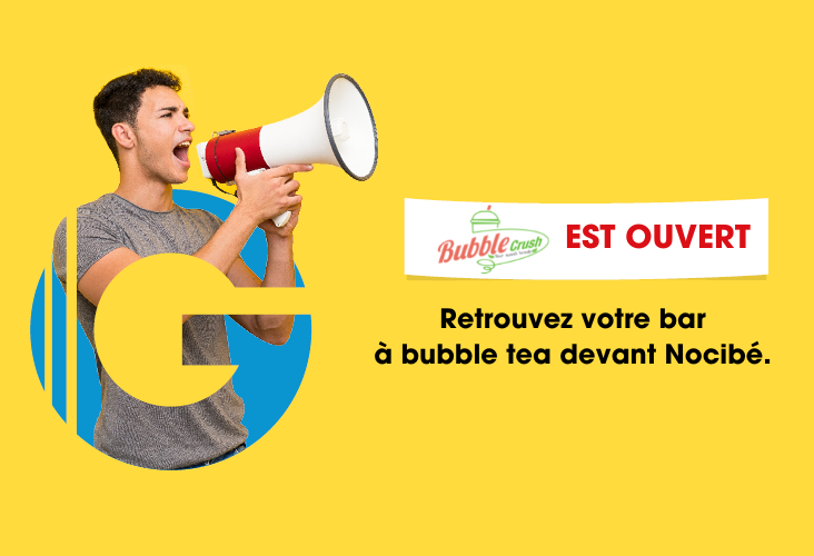 Bubble Crush est ouvert !