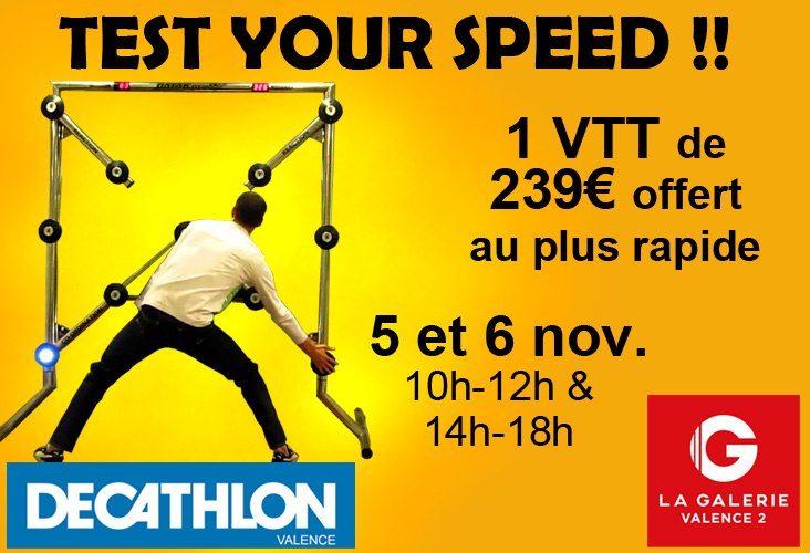Sois le plus rapide et Gagne 1 VTT !!