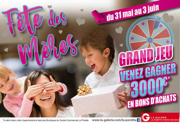 FÊTE DES MERES : GAGNEZ 3000€ !