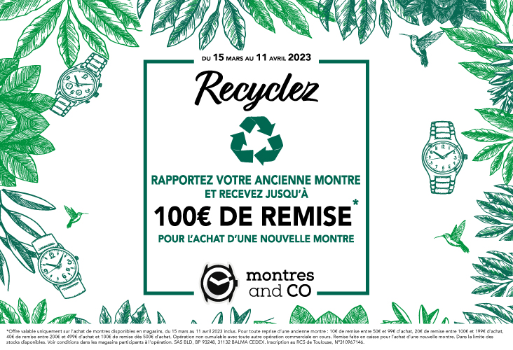 REPRISE DE MONTRE