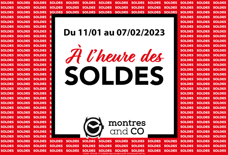 Soldes montres and Co