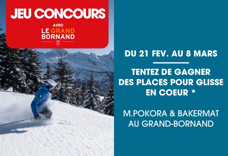  Jeu concours en partenariat avec le Grand Bornand ! 🏂 ⛷️