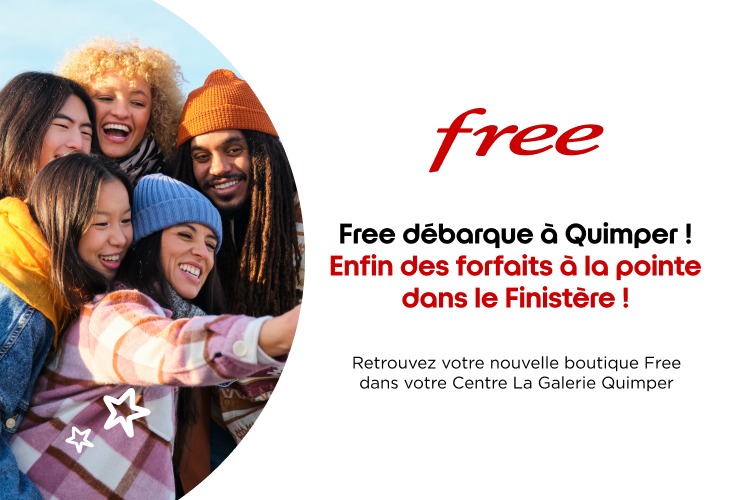 Free débarque très bientôt à Quimper 📱 !