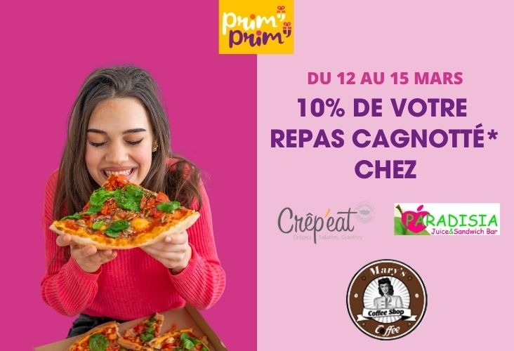En ce moment : Votre pause gourmande récompensée !!