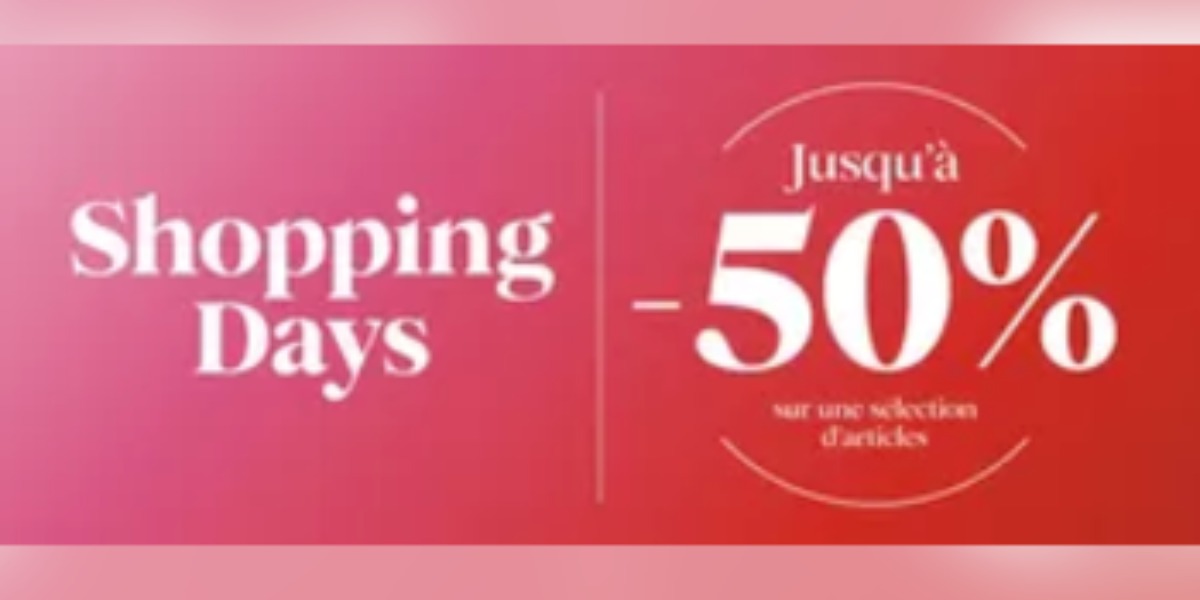 Shopping Days chez ADOPT