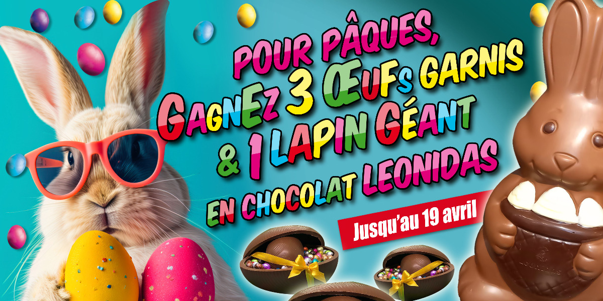 Grande tombola de Pâques