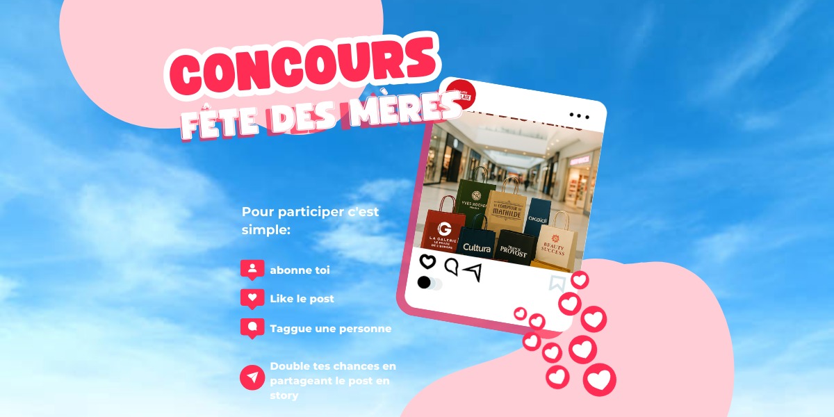 Concours Instagram : Fête des mères