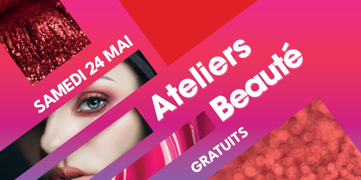 Ateliers beauté gratuits pour la Fête des mères 😍