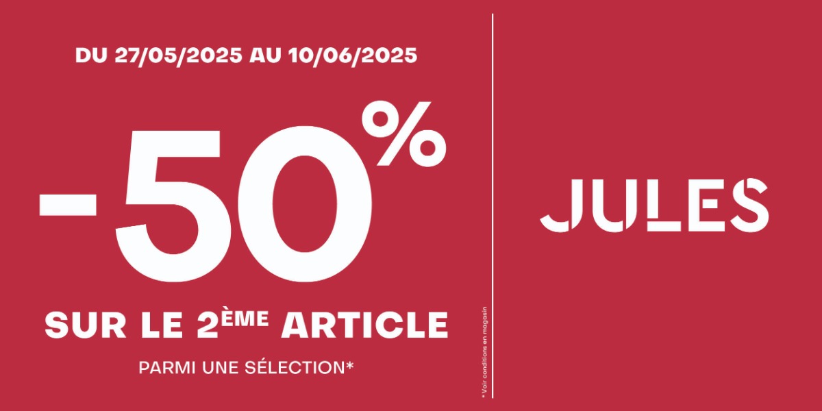 OFFRE FÊTES DES PÈRES JULES 👨‍👦‍👦
