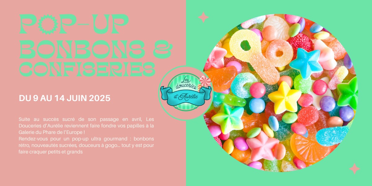 🍬 Pop-up Les Douceries d'Aurélie ! 🍭