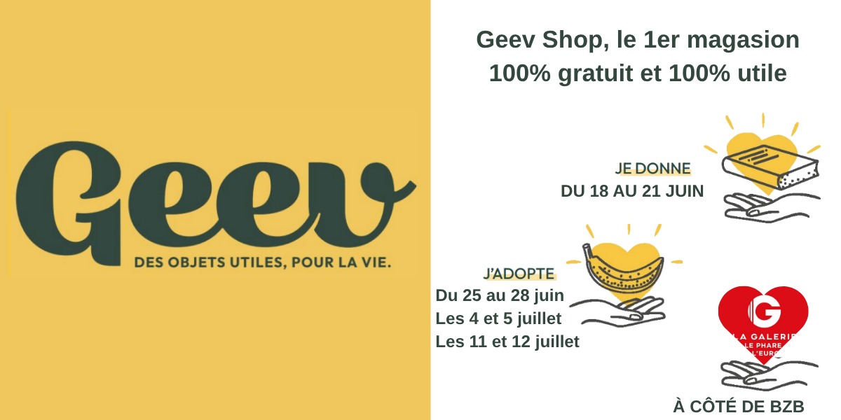 Geev Shop débarque à Brest ! 🤩