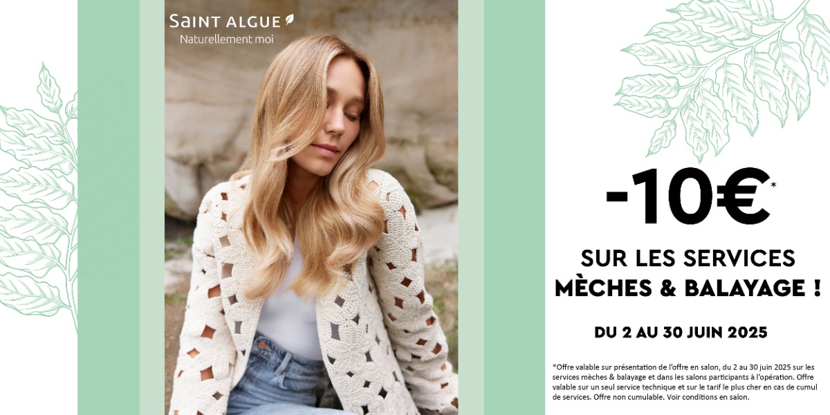 Offre exceptionnelle chez Saint Algue 