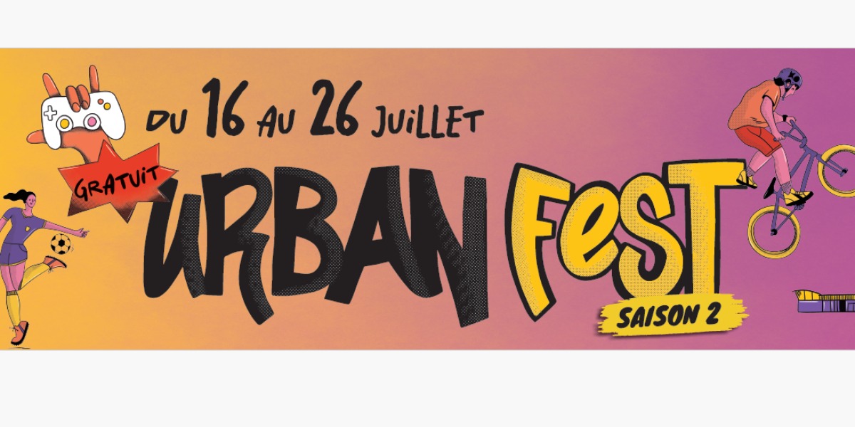 🔥 URBAN FEST SAISON 2 – L’ÉTÉ S’ANNONCE SPORTIF ET FESTIF À ESPACE ANJOU ! 🎮🛹🎤