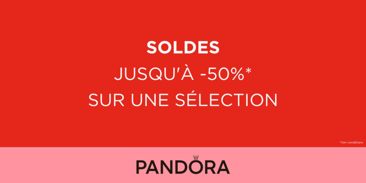 C'est les soldes chez Pandora !