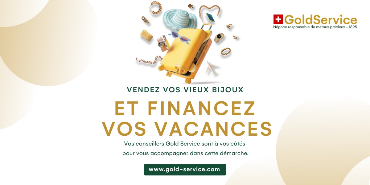 Vendez vos vieux bijoux et financez vos vacances 