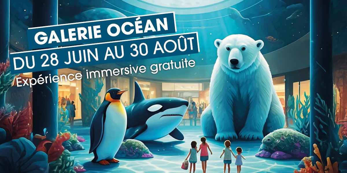 Cet été, plongez dans le monde marin à la Galerie Quimper !