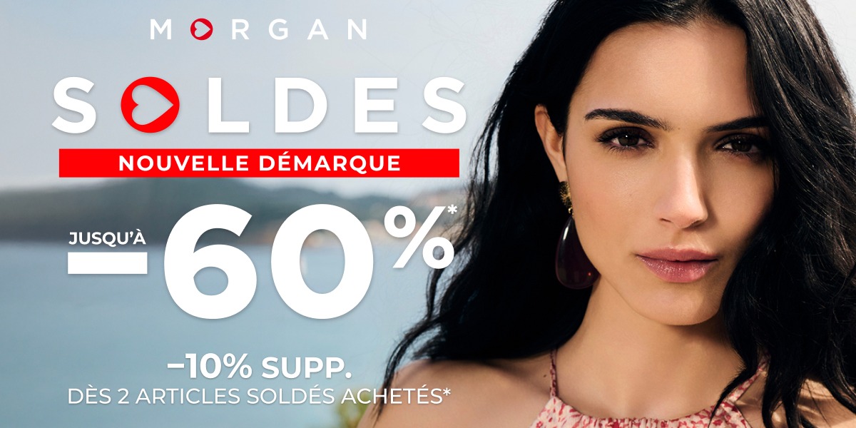 Nouvelle démarque, jusqu’à -60%