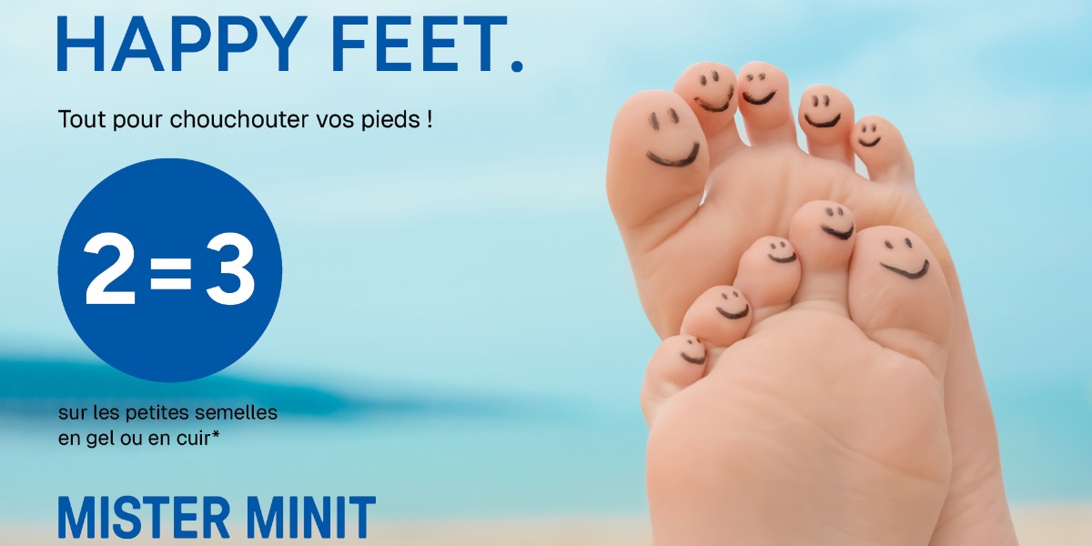 👠2=3 sur nos petites semelles en gel ou en cuir👠