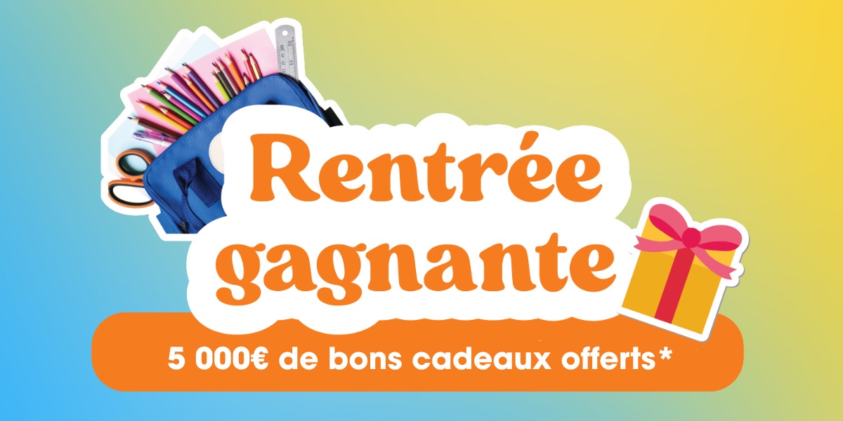 🎒 C’est la rentrée gagnante à La Galerie Chateaufarine !
