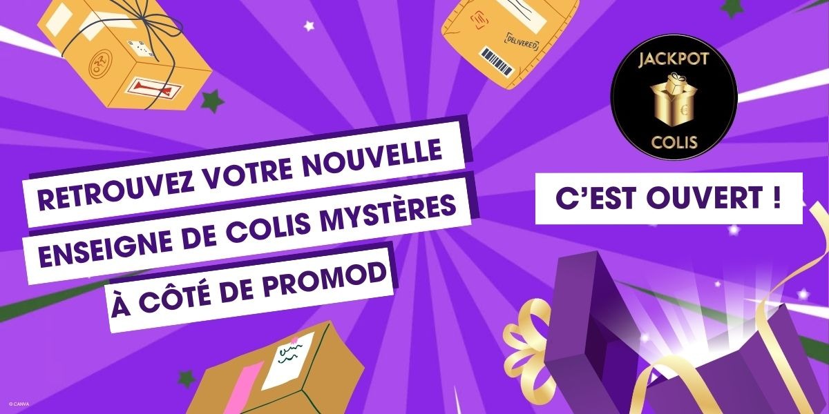 🎉 C’EST OUVERT : JACKPOT COLIS VOUS ATTEND À LA GALERIE FRÉJUS ! 🎁