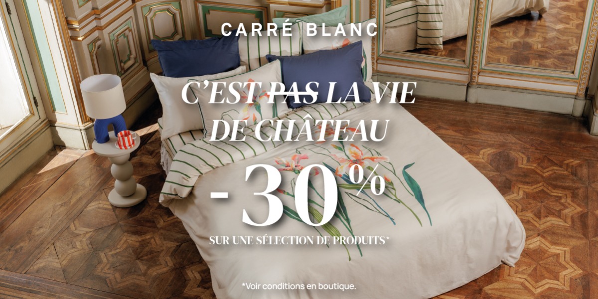 C'est la vie de château chez Carré Blanc 👑