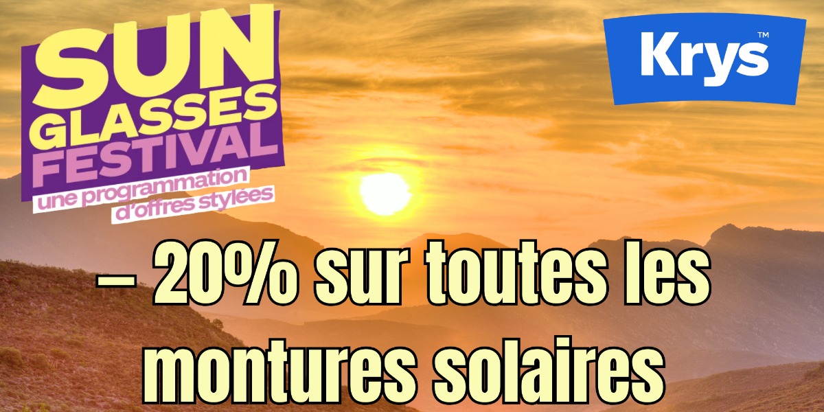  Sun Glasses Festival ☀️ Boutique KRYS