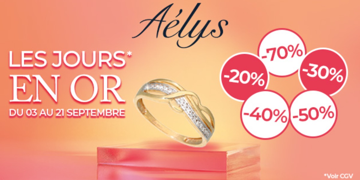 Les Jours en Or chez Aelys !