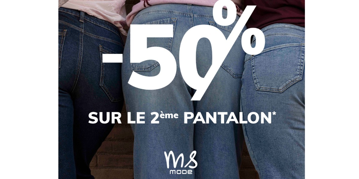 Pantalons en Promo ! 👖