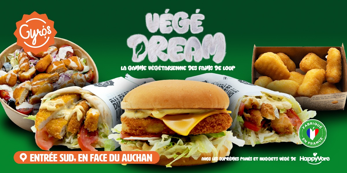 Nouvelle gamme Végé chez Gyros !