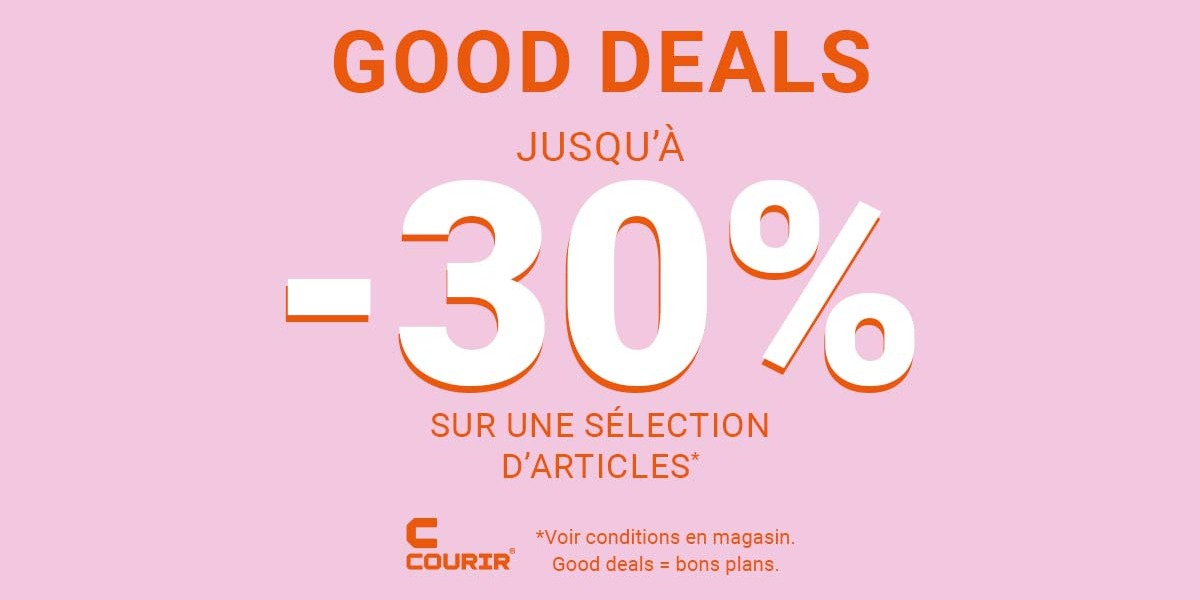 Courir : des promos à ne pas manquer 🛍️
