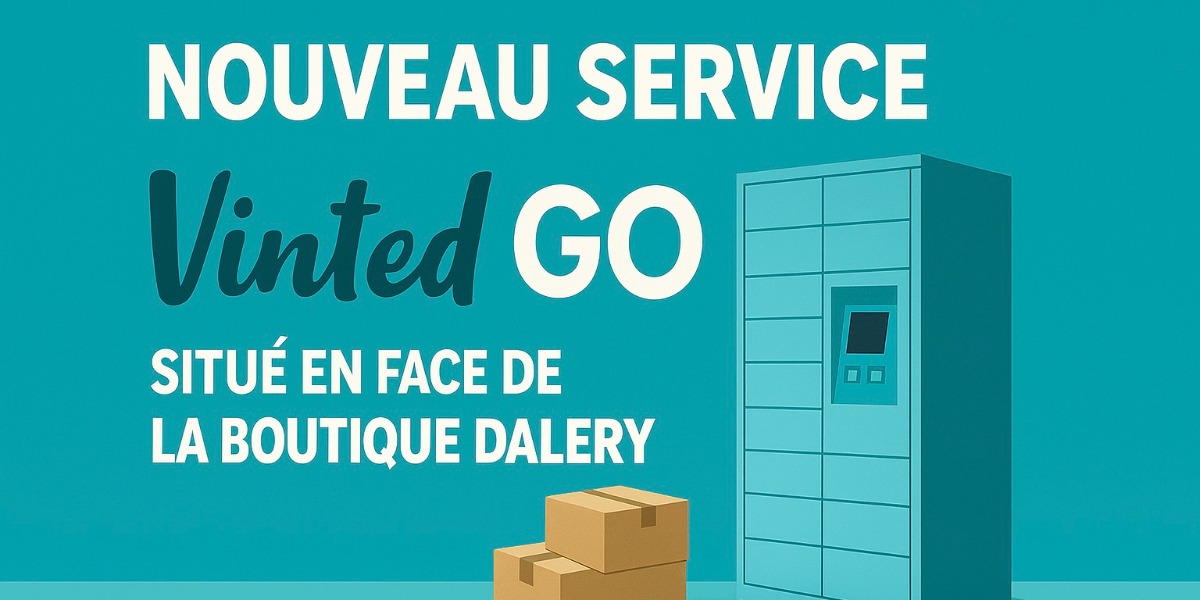 Nouveau service dans votre galerie : le Locker Vinted Go 