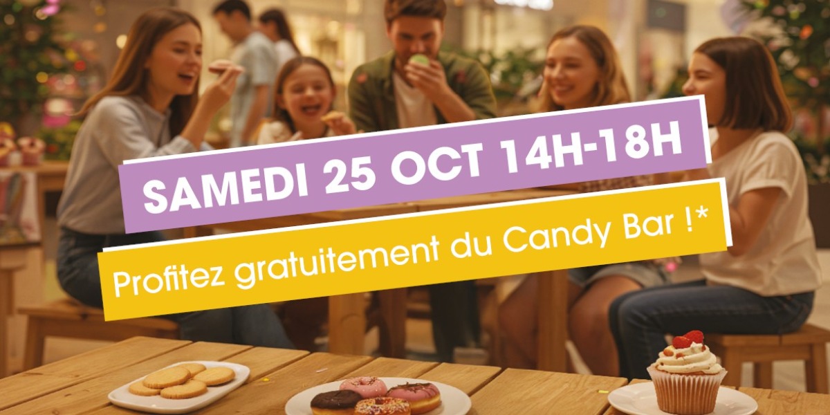 🎃 Candy Bar gratuit – Fêtez Halloween en avance !