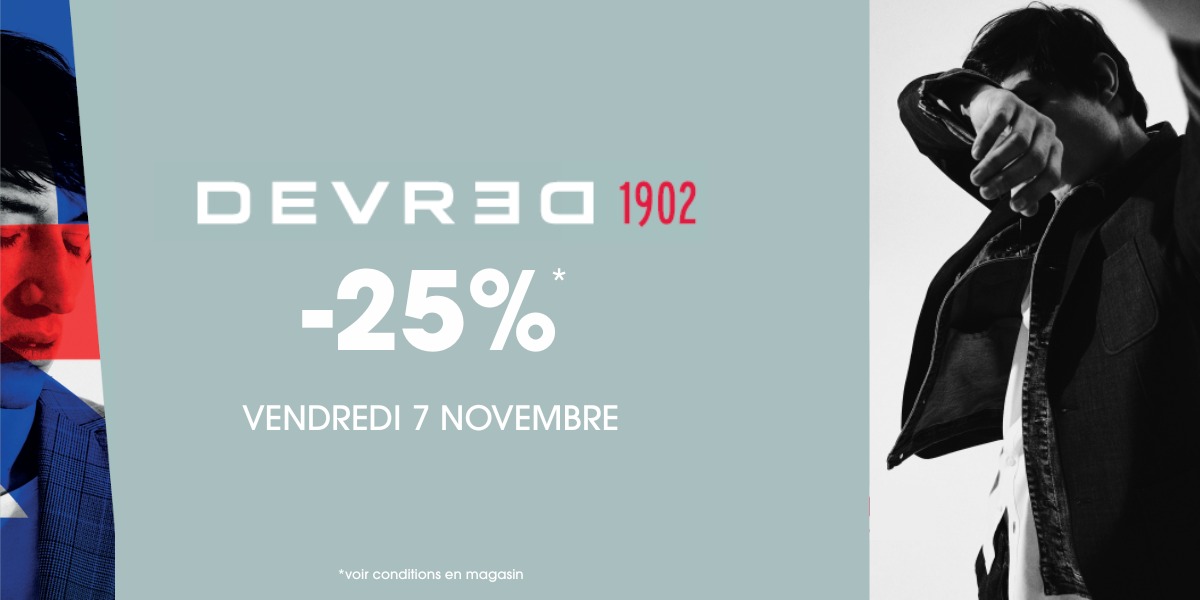 -25% chez Devred