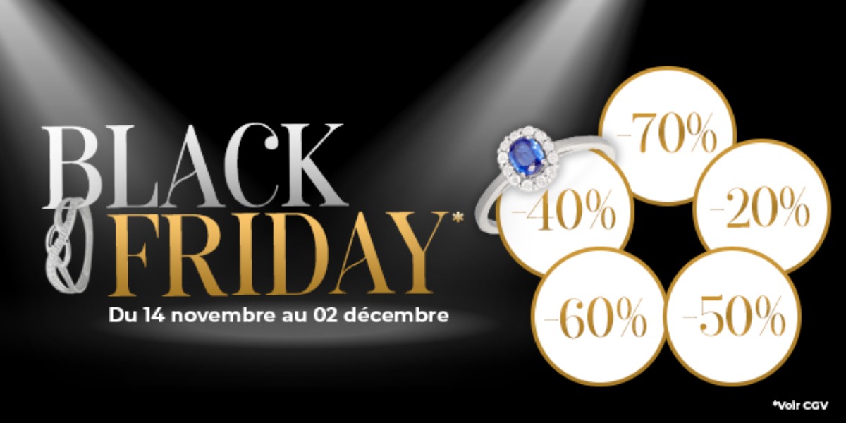Black Friday dans votre bijouterie Aelys ! 