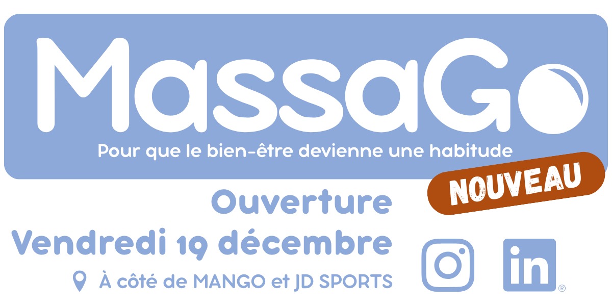 Un nouveau concept bien-être débarque : Ouverture MassaGo