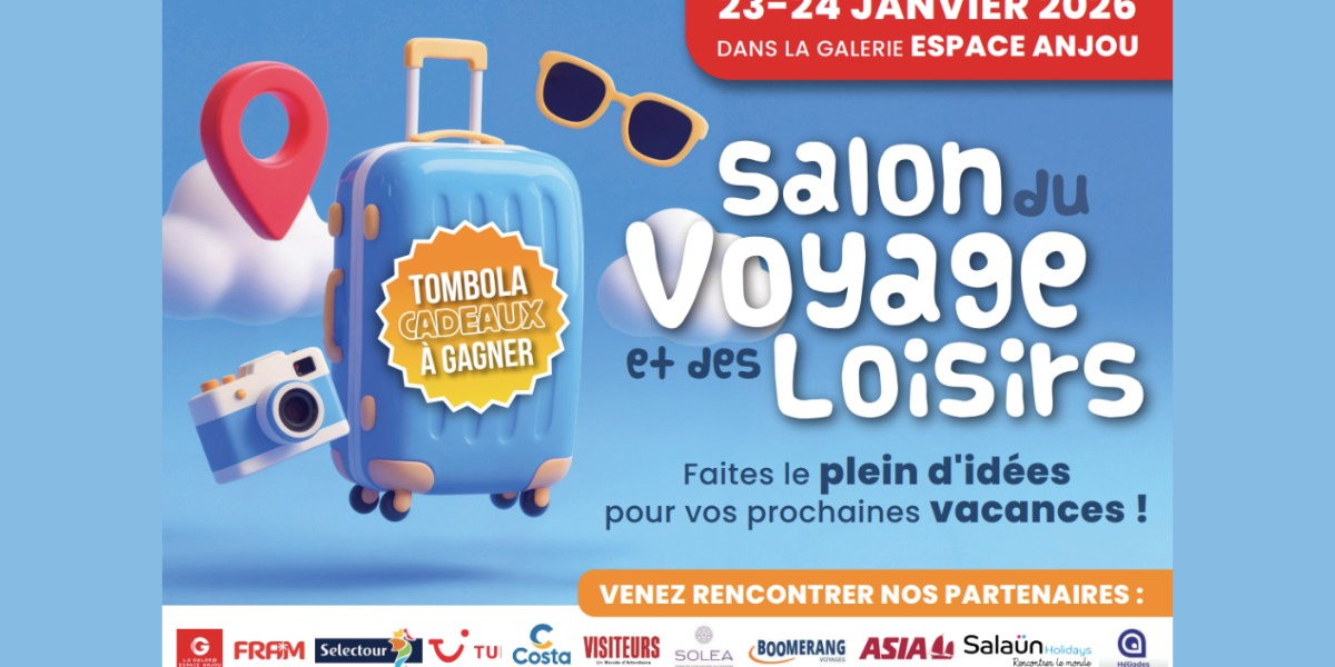 ✈️🌍 Salon du Voyage et des Loisirs les 23&24 janvier !