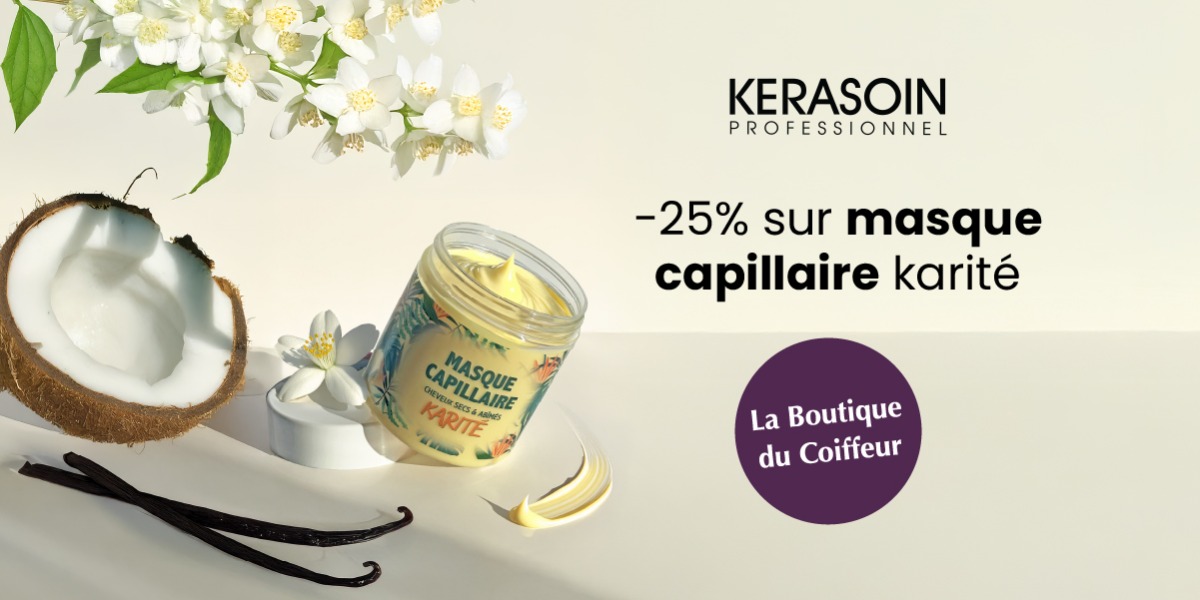 Offre du mois : masque au karité ! 🧴