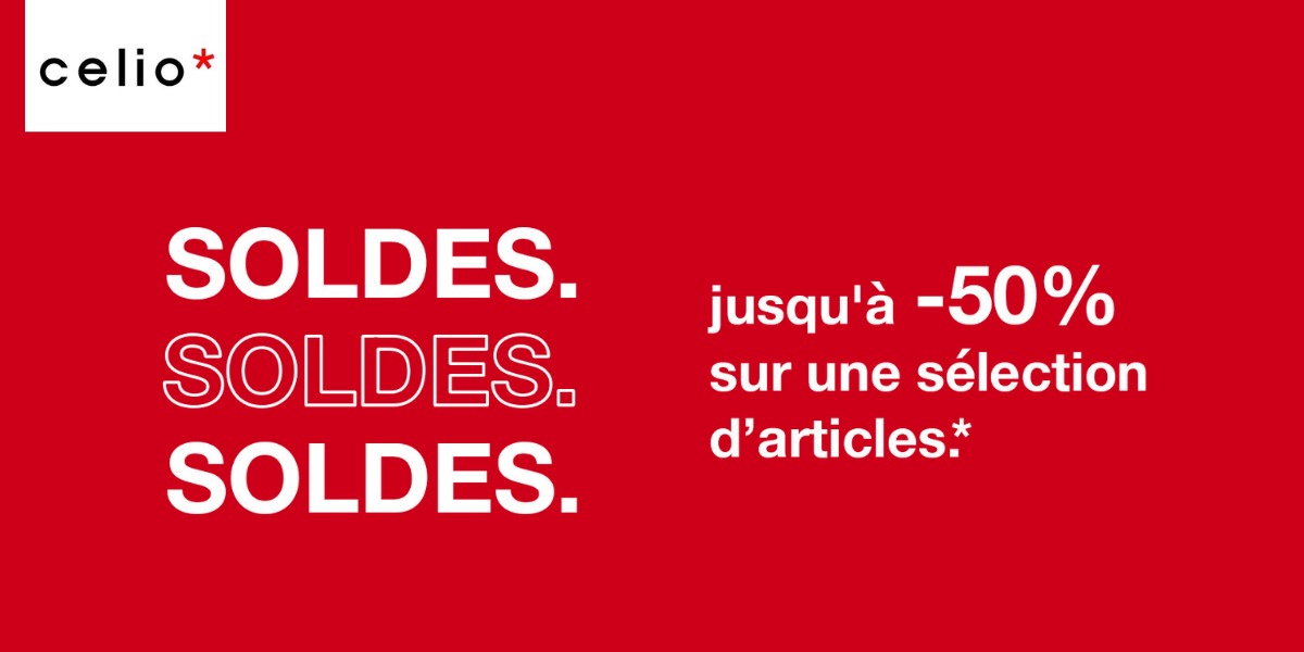 👕 Soldes chez Célio : jusqu’à -60% sur la mode homme ! 