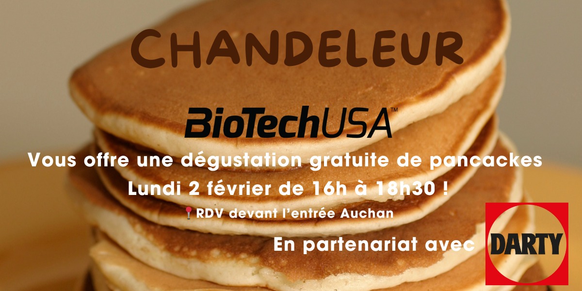 🥞 Dégustation gratuite de pancakes pour la Chandeleur !