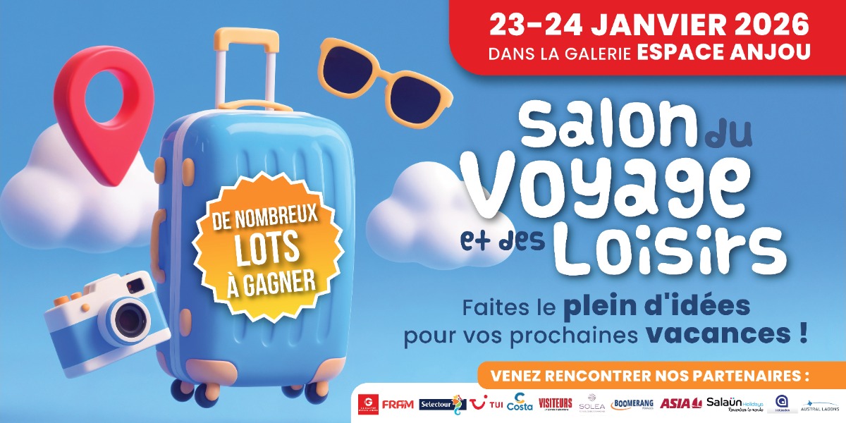 ✈️🌍 Salon du Voyage et des Loisirs les 23&24 janvier !