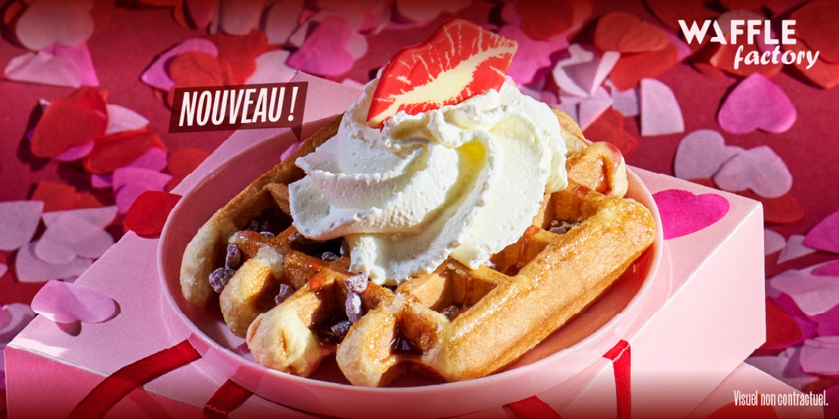 La Nouvelle Gaufre St Valentin ! 