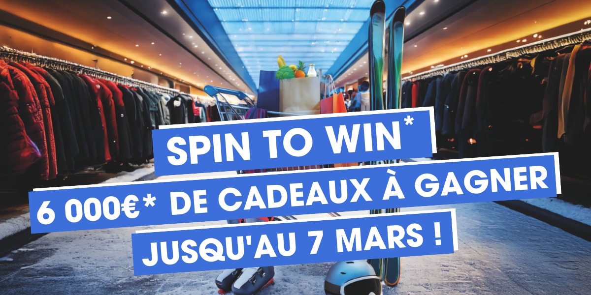 ❄️ Animation Hiver : Spin to Win à la Galerie Val Semnoz ❄