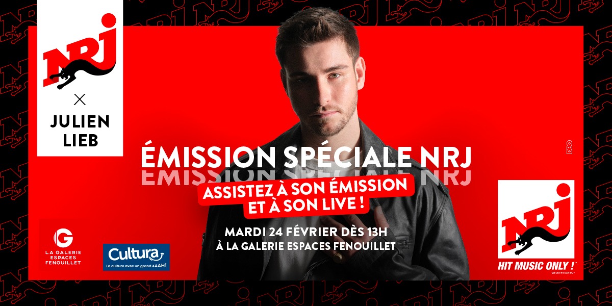 Julien Lieb à La Galerie Espaces Fenouillet ! 🎤