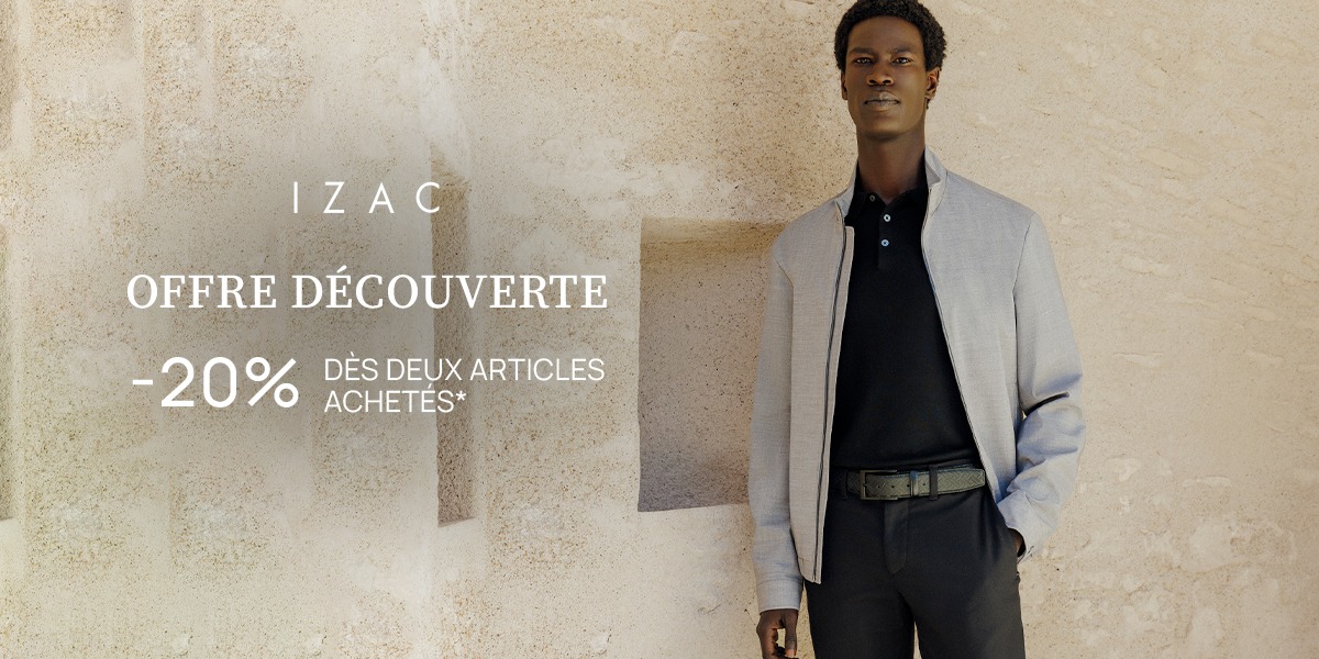 Nouvelle collection chez Izac ! 👔