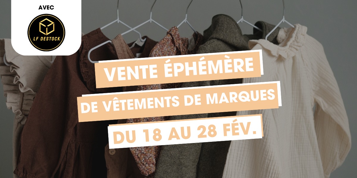 📢 Grand destockage à ne pas manquer !