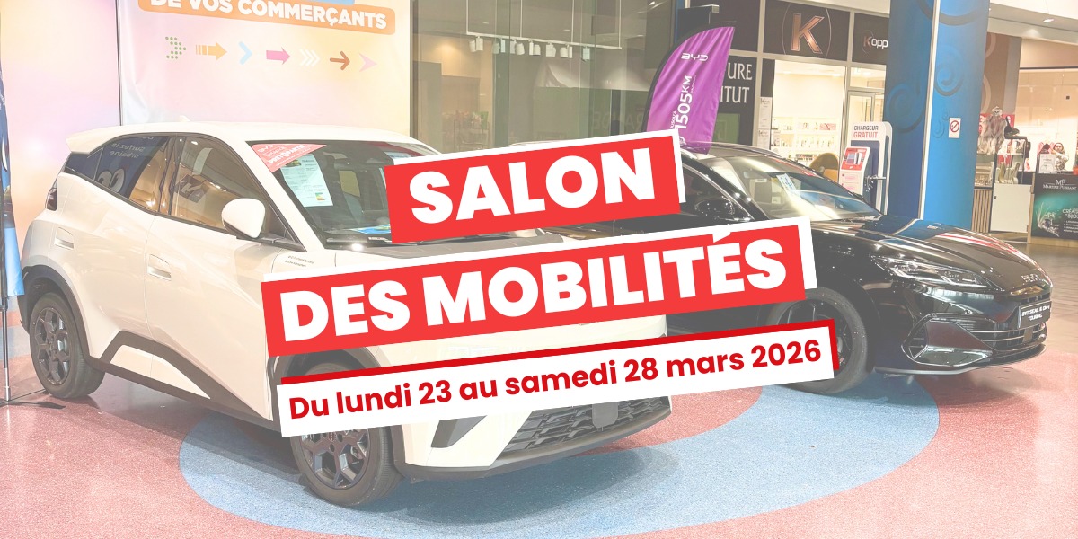 Le salon de la mobilité arrive à la Galerie 🚗✨